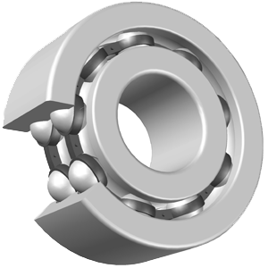 Double Row Deep Groove Ballbearing